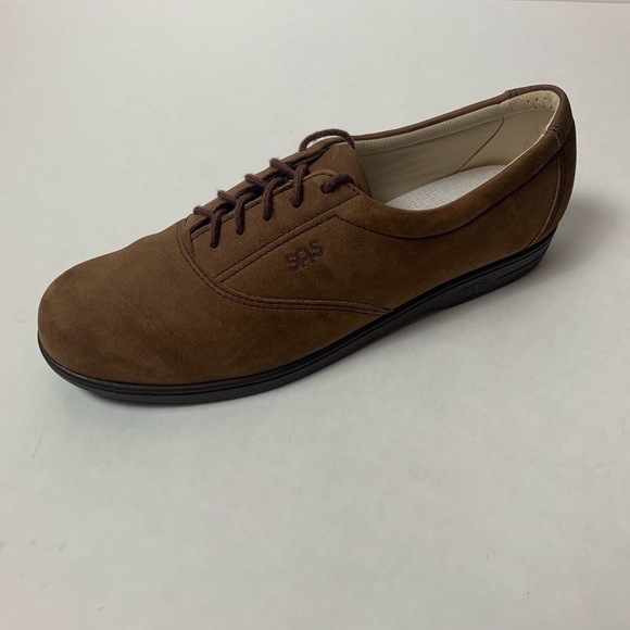 SAS Carmel Suede Lace Up Rubber Sole NWT - Picture 2 of 8